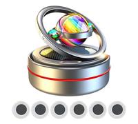 Diffuseur de parfum rotatif à énergie solaire pour voiture, aromathérapie multifonction, silencieux, économie d'énergie pour camion, voiture, voiture