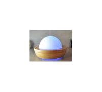 Zen’Arôme Diffuseur Huile Essentielle Belisia - Diffuseur Ultrasonique Aromathérapie à Froid - Diffuseur Électrique Parfum Maison - Matériaux Naturels Bambou et Verre