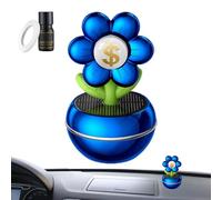 Diffuseur De Parfum Voiture - Diffuseur D'aromathérapie Solaire Pour Voiture Design Avec Symbole De Richesse,Rotation À 360 Degrés Décoration Intérieure Tableau De Bord Pour Femmes Hommes