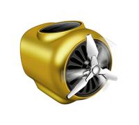 Diffuseur De Parfum Voiture Ventilateur,Clip De Fraîcheur Pour Sortie D'air | Décoration Olfactive À Hélice, Éliminateur D'odeurs Solaire Pour Voiture Et Maison