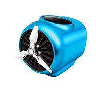 Diffuseur De Parfum Voiture Ventilateur - Clip Pour Sortie Climatisation,Décoration Olfactive À Hélice, Éliminateur D'odeurs Solaire Pour Voiture Et Maison