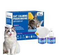 Diffuseur de phéromones de chat - Diffuseur apaisant pour chat - Réduisez le diffuseur de combat - Branchez les 60 chats apaisants - Soulage le stress - Pour lutter contre les griffures