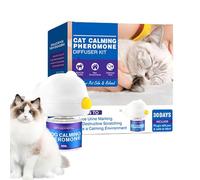 Diffuseur de phéromones pour chats, diffuseur apaisant pour chats - Spray apaisant pour animaux de compagnie | Diffuseur de phéromones naturelles phéromone apaisant pour la