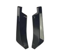 Diffuseur De Protection Pare-Chocs Arrière Universel, Séparateur Becquet Becquet Latéral Voiture(Noir Brillant)