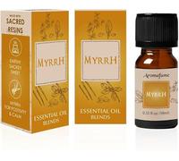 Diffuseur de résine de myrrhe avec Commiphora Myrrha, 30 ml Aromafume | Extrait de myrrhe de Commiphora | Originaire d'Afrique de l'Est | Nettoie la négativité et stimule une connexion spirituelle