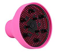 Diffuseur de sèche-cheveux - 5 couleurs pliable pliable sèche-cheveux souffleur de cheveux couverture de diffuseur outil de coiffure(rose)
