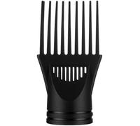 Diffuseur de sèche-cheveux professionnel universel pour coiffure, peigne de fixation noir attrayant et professionnel
