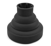 Diffuseur De SèChe-Cheveux Universel Pliable, Accessoire Diffuseur En Silicone Pour SèChe-Cheveux Diffuseur De SèChe-Cheveux De Voyage Portable Pour La Maison, Salon De Coiffure (Noir)
