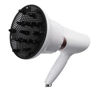 Diffuseur de Sèche Professionnel pour Bouclés Accessoire pour Naturels Ondulés et Lisses Compatible Plus de Sèche Couleur Blanche