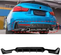 Diffuseur De Spoiler De Pare-Chocs ArrièRe pour BMW 4 Series F32 F33 F36 2014 2015 2016 2017 2018 2019, Diffuseur D'Aileron, Anti-Usure ChâSsis DéCoration Aileron Voiture, Accessoires Automobile