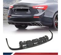 Diffuseur De Spoiler De Pare-Chocs Arrière pour Maserati Ghibli S Q4 Sedan 2014-2017 Séparateur de Couvercle de Pare-Chocs becquet de lèvre inférieure