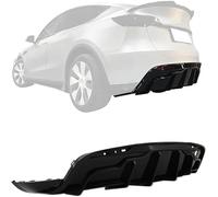 Diffuseur De Spoiler De Pare-Chocs Arrière pour Tesla Model Y 2020+ Séparateur de Couvercle de Pare-Chocs becquet de lèvre inférieure