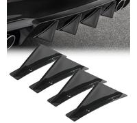 Diffuseur De Spoiler De Pare-Chocs Arrière pour Vauxhall Opel Corsa E, Anti-Usure Châssis Décoration Aileron Voiture, Tuning Voiture,B/Bending-Black