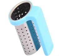Diffuseur de thé conçu pour une saturation complète et uniforme en utilisant une construction en acier inoxydable résistant à la corrosion (bleu)
