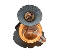 Diffuseur de thé en vrac - Tamis de 4,72 x 5,51 pouces avec support en métal, alternative à mailles fines | Infuseur culinaire polyvalent pour une saveur douce, une préparation de boissons épicées, un
