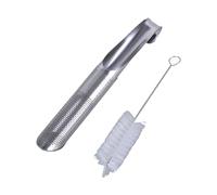 Diffuseur De Thés Pratique En Acier Inoxydable Efficace Avec Brosse Pour Un Voyage Parfait En Tasse