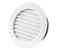 Diffuseur de ventilation au plafond - Sortie d'air circulaire, ventilation d'angle à 45 degrés, outil durable | Salle de bain, cuisine, entrepôt, circulation d'air, couvercle de canal rond réglable