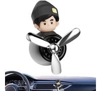 Diffuseur de ventilation de voiture | Désodorisant d'air pour poupée de dessin animé, clip de parfum décoratif de conception charmante pour entrée d'air de voiture, clip de parfum longue durat