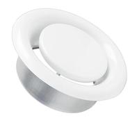 Diffuseur de ventilation silencieux avec isolation en mousse intégrée pour un faible bruit et une réduction du pouls à l'intérieur Applications : prise silencieuse pour la maison