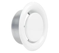 Diffuseur de ventilation silencieux avec isolation en mousse intégrée pour un faible bruit et une réduction du pouls à l'intérieur Applications : prise silencieuse pour la maison