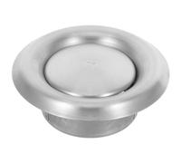 Diffuseur de Ventilation Sphérique en Acier Inoxydable Argenté, Réglable | Circulation D’air Améliorée, Installation Facile, du Bruit, pour Salles de Bain et Hôpitaux