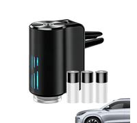 Diffuseur de voiture à clip - Parfum automobile - Éliminateur d'odeurs automatique - Pour camions, camping-cars, voyages en voiture, longs trajets en ville, trajets quotidiens, partage de trajets