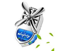 Diffuseur de voiture à clip pour grille d'aération de voiture - Design moulin à vent - Désodorisant automatique - Diffuseur de parfum pour une longue durée de vie
