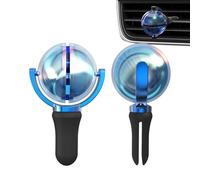 Diffuseur de voiture avec clip pour grille d'aération automobile - Désodorisant - Diffuseur de parfum - Arôme naturel avec boules de parfum - Désodorisant facile à installer pour la relaxation de la