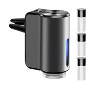 Diffuseur de voiture intelligent, désodorisant électrique pour voiture | Diffuseur de thérapie pour voiture réglable à 3 modes, diffuseur intelligent pour voiture avec 3 bouteilles d'huile pour e