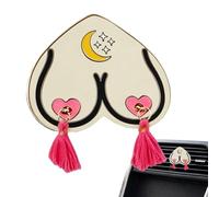 Diffuseur de voiture,Suspendable longue durée en forme de cœur | Pendentif aromathérapie diffuseur de senteur automobile - Pour caravane, berline, camion, trajets domicile-travail, sorties familiales