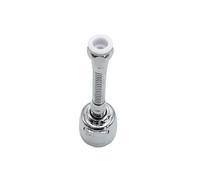 Diffuseur d'Eau et Filtre de Robinet Modelable avec Jet Réglable et Finition Chrome Argent