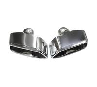 Diffuseur D'embout D'échappement Carré Pour G30 G31 2018 2019 2020 2021 2022 2023 530e 530d 530i(Argent)