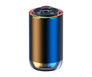 Diffuseur désodorisant pour voiture intelligente - Machine d'aromathérapie avec détection d'IA avec lumière ambiante qui détecte le son, 3 modes réglables et/arrêt automatique, éliminateur d'odeurs