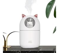 Diffuseur d'huile en forme de chat, humidificateur de bureau USB, diffuseur passif pour huiles essentielles, humidificateur avec veilleuse | Diffuseur d'huiles essentielles d'aromathérapie pour