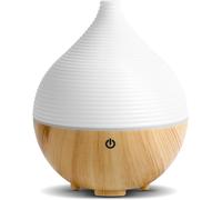 Diffuseur D'huile Essentielle,160ml Ultrasonique Diffuseur Huiles Essentielles Electrique,7 Couleurs Led Humidificateur D'air,Arrêt Automatique Pour Chambre,Spa,Yoga,Massage