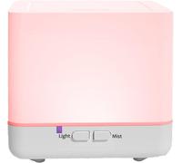 Diffuseur D'huile Essentielle 300ml Blanc Humidificateur Mignon Avec Cool Mist, Auto Off, 7 Couleurs Nuit Lignts 3 En 1 Diffuseur D'arôme Portable Pour Chambre À Coucher/Bureau/Maison