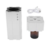 Diffuseur D'huile Essentielle à la Brume à la Brume, Conception Anti-fuite Largement Applicable de 20 Ml de Diffuseur sans Eau pour le Bureau de Voiture à Domicile (SILVER)