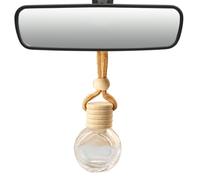 Diffuseur d'huile essentielle de voiture - Bouteilles de diffuseur de voiture vides | Bouteille de parfum de déodorant de voiture, pendentif de bouteille de parfum d'aromathérapie