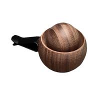 Diffuseur d'huile pour voiture - Diffuseur de parfum - En bois - Avec boule | Clips de garniture pour grille d'aération de tableau de bord de voiture pour conduite quotidienne, ville, tourisme, SUV