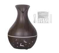 Diffuseur D'huiles Essentielles, 200ml Arôme Diffuseur, Diffuseur D'Huiles Essentielles Electrique Diffuseur D'Arômes À Humidificateurs D'Huiles Essentielles Silencieux avec Câble USB, LED Couleurs