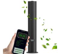 Diffuseur d'huiles essentielles avec Bluetooth, couverture de 1500 m³, grande capacité de 500 ml, technologie de nébulisation sans eau pour bureau, magasin, restaurant, hôtel