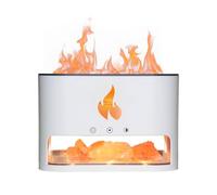 Diffuseur d'Huiles Essentielles avec Lampe Himalayenne, 250ml, Humidificateur d'air LED Multicolore, Aromathérapie