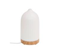 Diffuseur d'huiles essentielles Créateur d'intérieur LED Berni 17cm Blanc