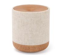 Diffuseur d'huiles essentielles de 200 ml avec housse en tissu et lampe de nuit, diffuseur d'arômes à ultrasons, humidificateur avec lumières, décoration de chambre, petit humidificateur pour chambre