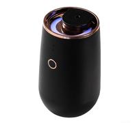 Diffuseur d'huiles essentielles de voiture portable alimenté par USB avec arrêt automatique et technologie avancée d'atomisation pour un arôme durable à la maison et en voyage (Noir)