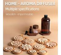Diffuseur d'huiles essentielles décoratif en bois, récipient pour rafraîchisseur d'air, désodorisant pour armoire, convient à tout espace (huiles essentielles non incluses) S-1,S-2,S-3,M-4,L-5,L-6,L-7