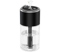 Diffuseur d'huiles essentielles, désodorisant de voiture, diffuseur d'aromathérapie pour la maison, grande pièce, chambre, voiture, bureau, avec lumière du ciel étoilé, capacité de 250 ml (noir)