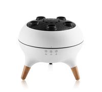 Diffuseur d'huiles essentielles, diffuseur d'aromathérapie à ultrasons de 250 ml avec 7 lumières ambiantes, 4 minuteries, arrêt automatique à distance, humidificateur sans eau pour grands