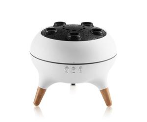 Diffuseur d'huiles essentielles, diffuseur d'aromathérapie à ultrasons de 250 ml avec 7 lumières ambiantes, 4 minuteries, arrêt automatique à distance, humidificateur sans eau pour grands