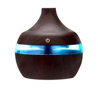 Diffuseur D'Huiles Essentielles - Diffuseurs De Pаrfum En Céramique Blanche Avec Arrêt Automatique | Petit Humidificateur Brume Froide Ultrasonique Pour Aromathérapie Avec Lumières Blanc Chaud Pour Ma